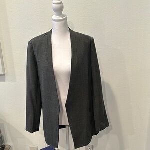 New with tags size 6 charcoal jacket without buttons